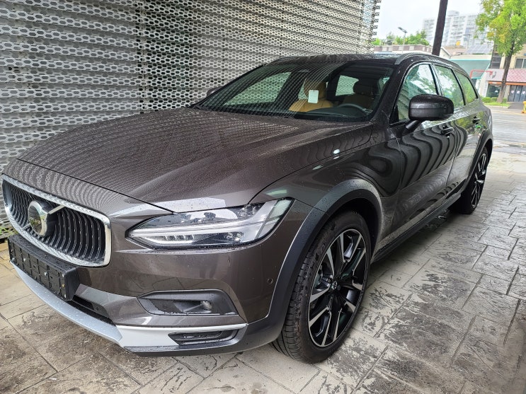 볼보 대전 전시장에서 V90 CC B6 AWD PRO 인수 전 정비사 출장 신차 검수 후기 / 대전 신차검수