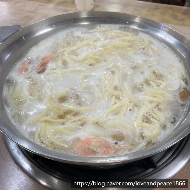  [청주] 우림칼국수 효촌점 (해물칼국수 맛집)