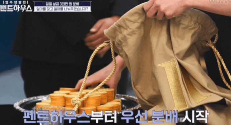  웨이브 오리지널 예능 추천 펜트하우스 등장인물 줄거리 정보