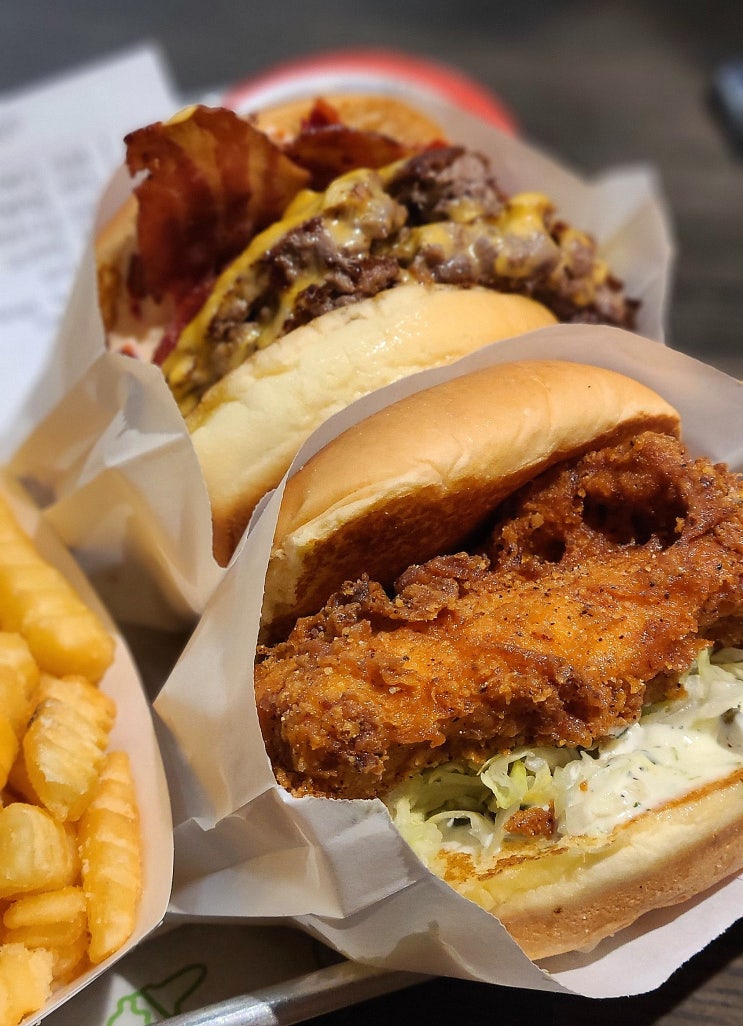  [강남 맛집]강남역 쉑쉑버거 치킨쉑 스모크쉑더블 /너무 유명해서 포스팅하기도 민망