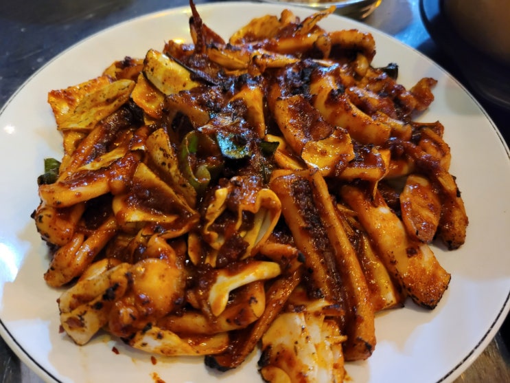  불맛쩌는 건대 데이트 맛집 오지네