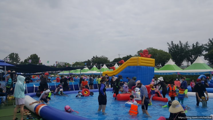  대구하중도 물놀이장(대구 물놀이장 추천)