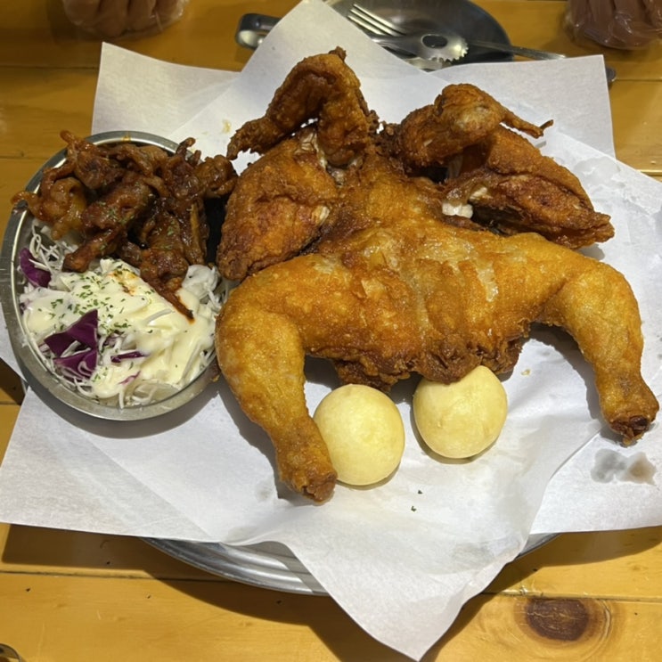  대구동성로치킨맛집 철인7호 치킨 정직한 통마리 세트 후기