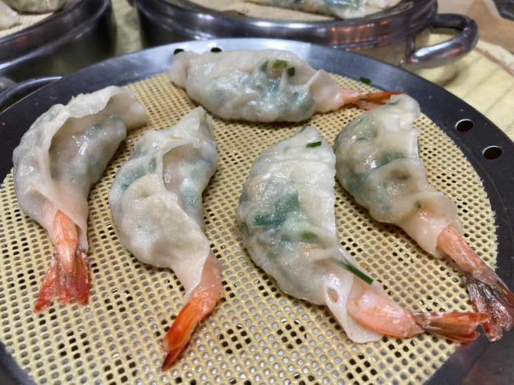  서울 광장시장 수제만두 전문점 광장스넥 새우만두 후기