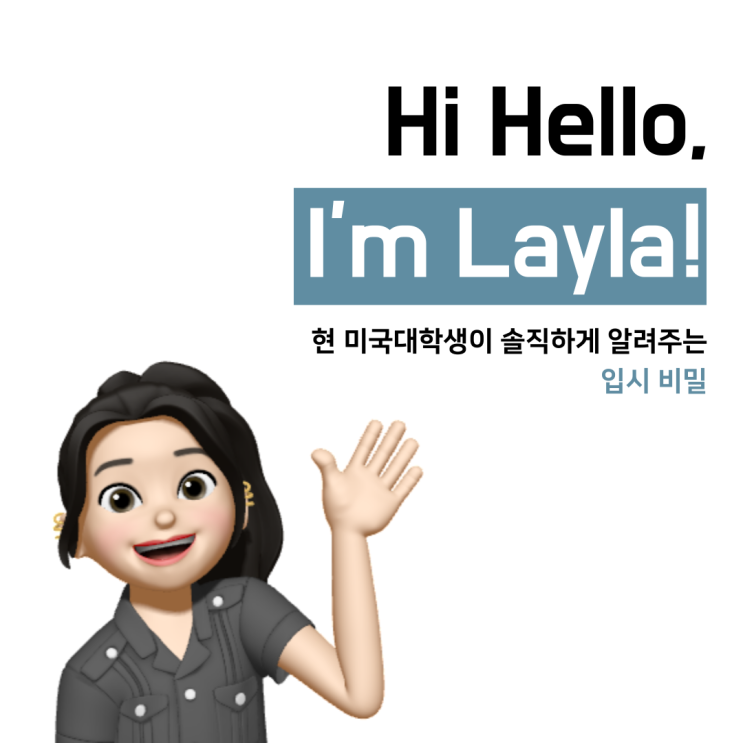  라일라 소개 | 대학 원서 에세이 컨설팅 수업