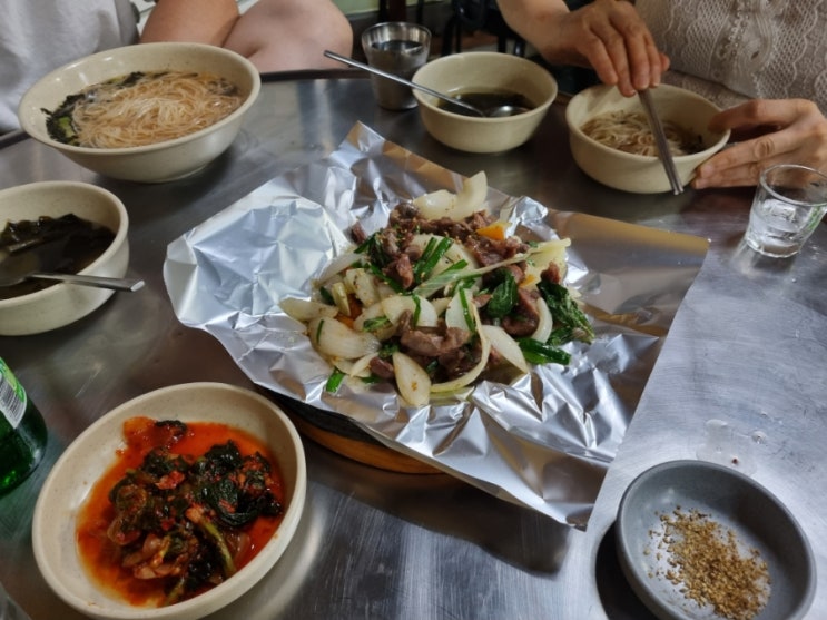  평택 20년 된 포장마차, 잔치국수가 맛있는 공작새포차