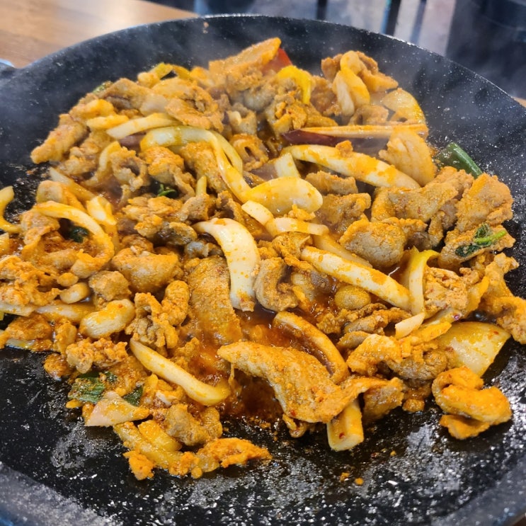  [여의도 백화점 맛집] 오삼 & 제육볶음으로 든든한 점심식사 - 여백집