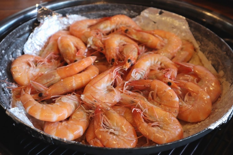  [울산]울산 대하구이 맛집/싱싱한 제철 대하 울산 상륙! 삼삼한조개구이전골!