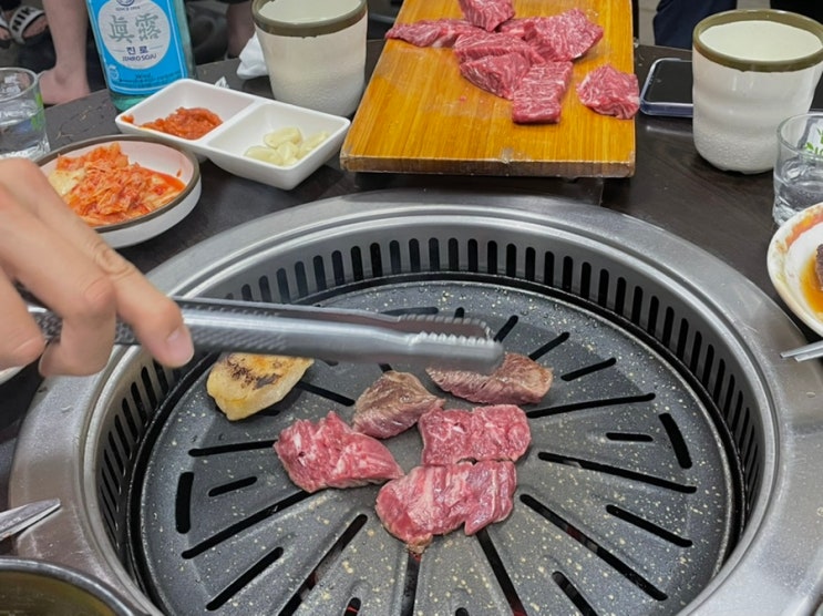 의왕 오전동 맛집 토종한우전문점 투뿔 치마살 치맛살