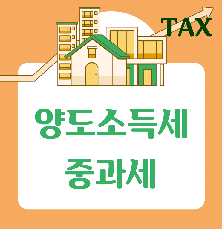 다주택자 양도소득세 중과세 한장 정리!
