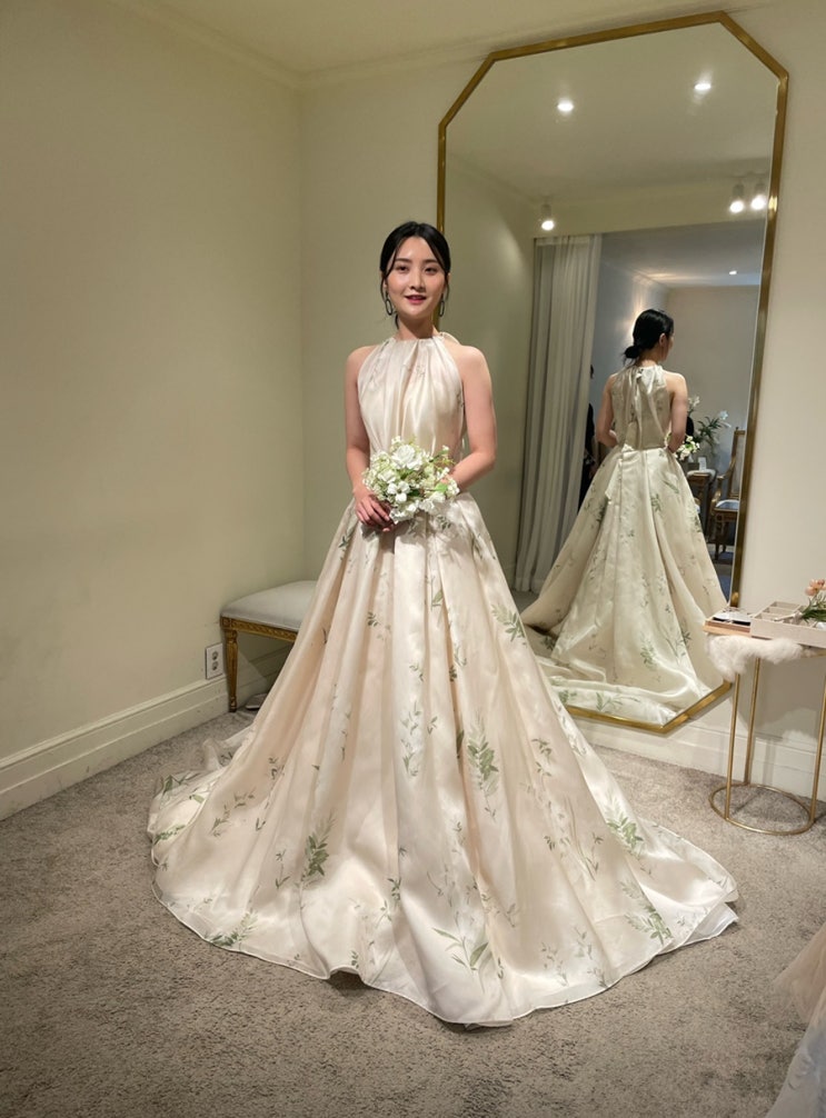  weddingෆ_ 7 촬영드레스 가봉  #라포레 #LAFORET