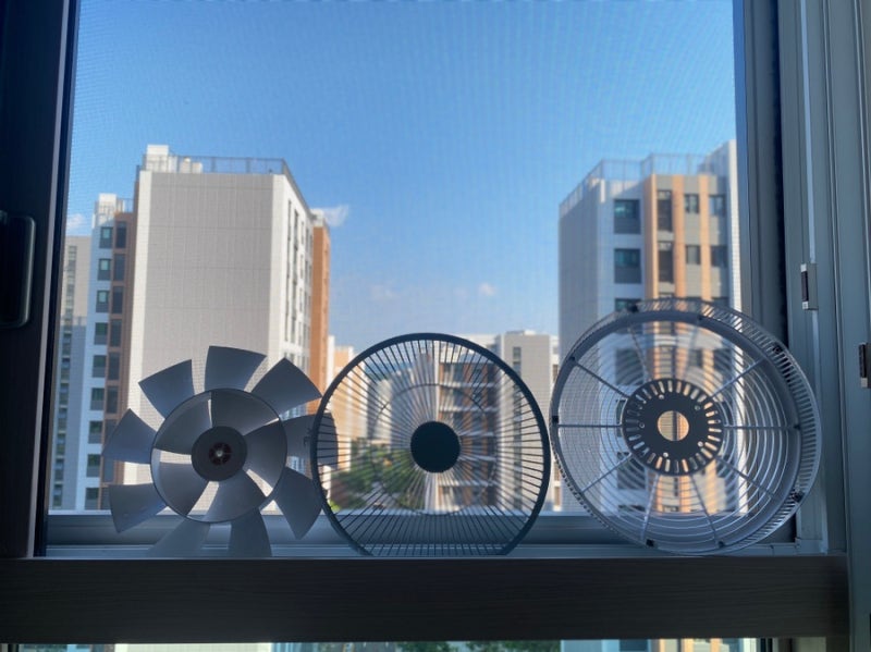 발뮤다 선풍기 그린팬 청소 정말 쉽다!