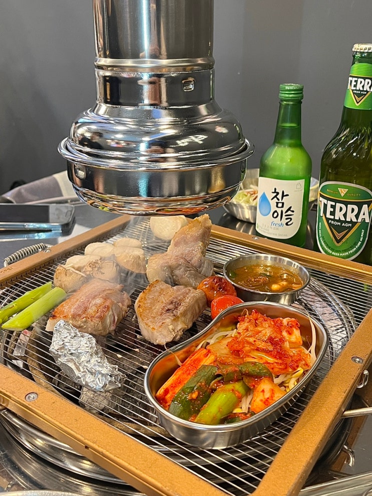 부산 서면 고기 맛집 숯불향 가득 식껍 서면점