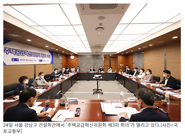 국토부, 3차 주택공급혁신위 개최…‘250만호+α’ 공급방안 논의_국토교통부 국토부, 3차 주택공급혁신위 개최…‘250만호+α’ 공급방안 논의_국토교통부
