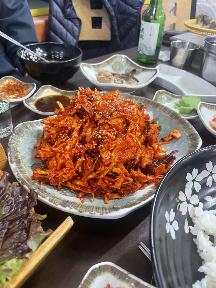  인천 계양구 계산동 밴댕이회무침 맛집 강화포구