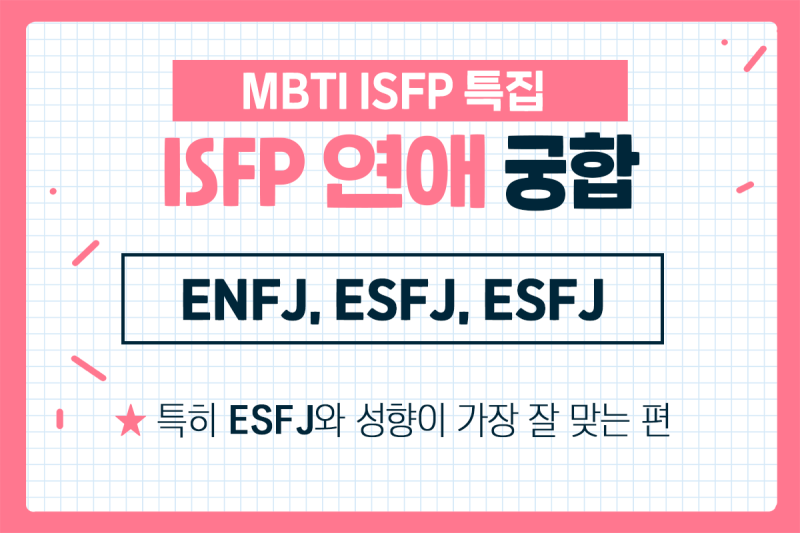 ISFP 특징별 연애 스타일 알려줄게! (남자 여자 편) : 네이버 블로그