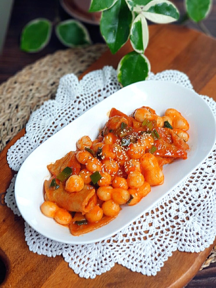  식혜떡볶이 초간단 고추장 떡볶이 소스 아이간식 아이들 취향저격 조랭이떡 떡볶이 황금레시피