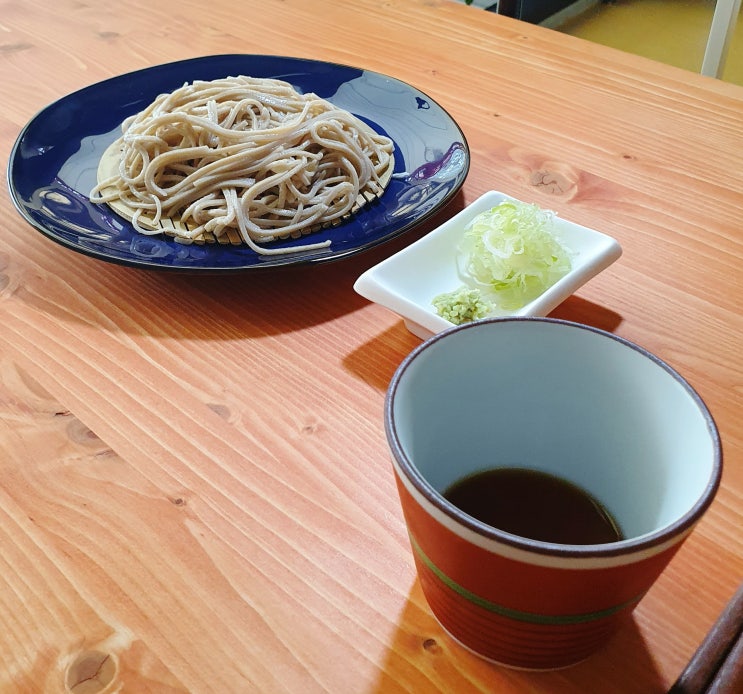  수타면 메밀국수 밀대 활용법 (ft. 홍두깨를 이용 소바 만들기)