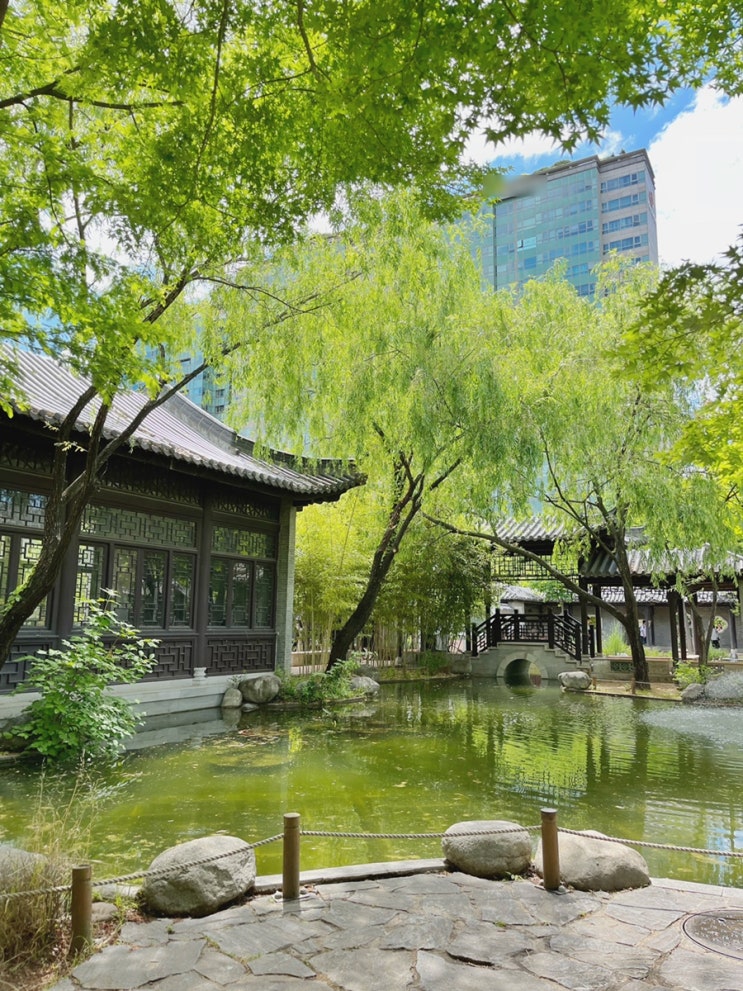  효원공원 월화원 :: 달의 연인, 보보경심 려 촬영지로도 유명해요.