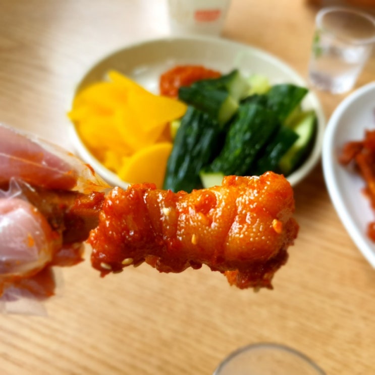  포장마차 튤립닭발 우동 돼지 껍데기 숨은고수 맛집