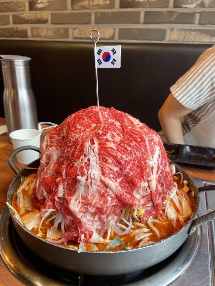 범계고기집 고기를 산처럼 쌓아주는 물갈비맛집 / 연남물갈비 범계점