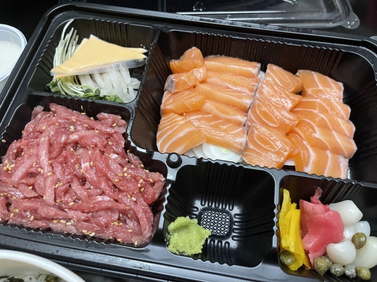  송리단길연어 송파나루역맛집 육회바른연어 송파점