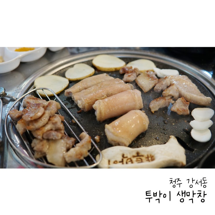  청주 강서동 막창 고소한 투박이생막창