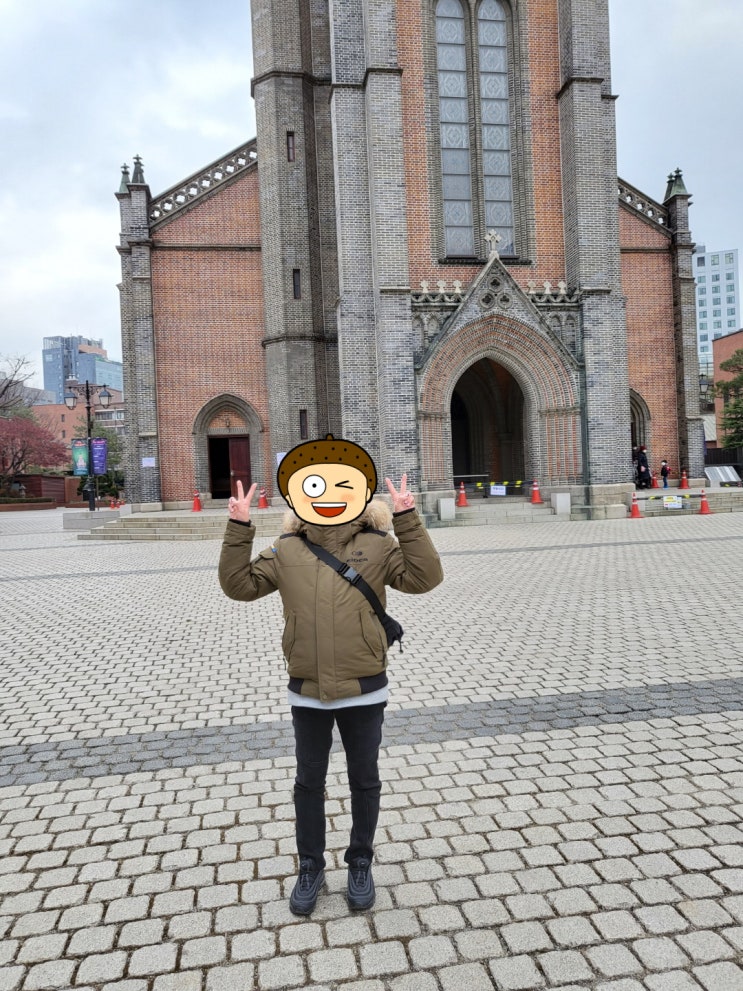  명동 나들이 - 명동 성당과 명동 교자 다녀왔어요
