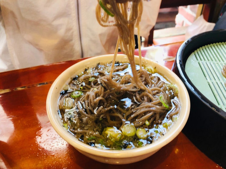  인천 청실홍실 냉모밀 맛집추천 메밀국수맛집