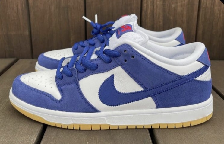  나이키 SB 덩크 로우 로스 엔젤러스 다저스 딥 로얄 블루 Nike SB Dunk Low Los Angeles Dodgers Deep Royal Blue