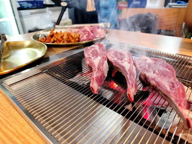 동대문 신당역 양갈비 맛집 '뉴타운생양고기' 신설동역 양고기 무한리필