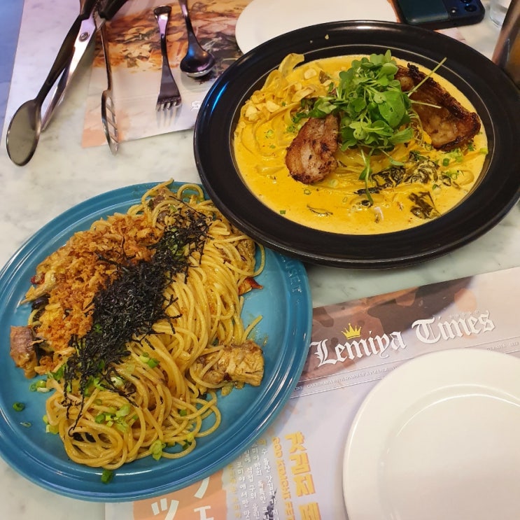  국립중앙박물관 맛집 _ 이색 파스타 르미야 내돈내산 방문기 :)