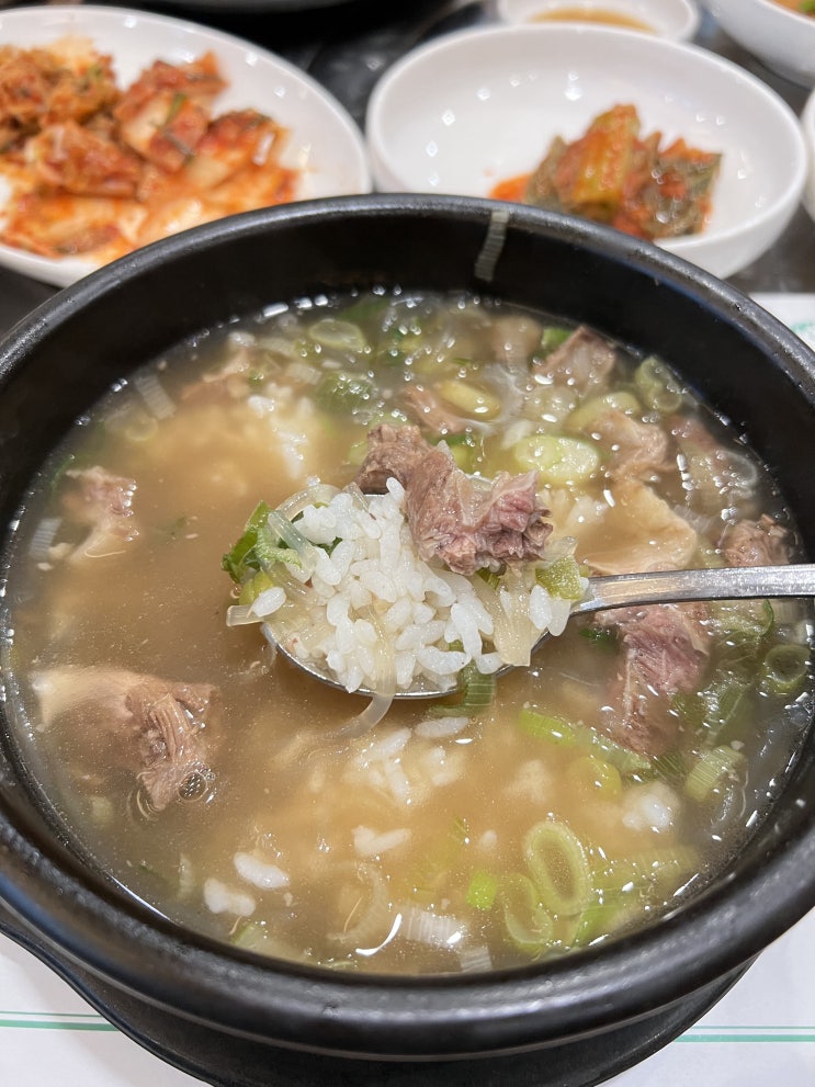  전주 중화산동 갈비탕 맛집 '일송정'
