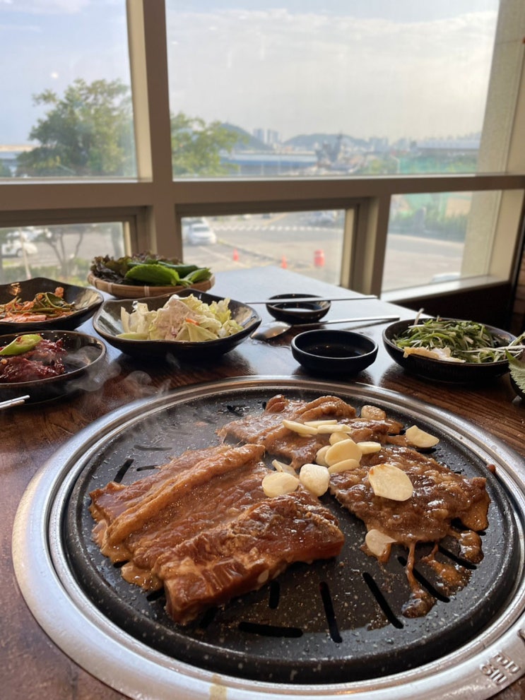  용호동 오륙도 가족 외식하기 좋은 갈비 맛집 송원왕갈비