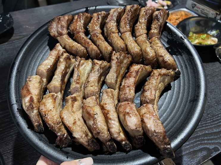 인천 서구청 맛집 올스타쪽갈비