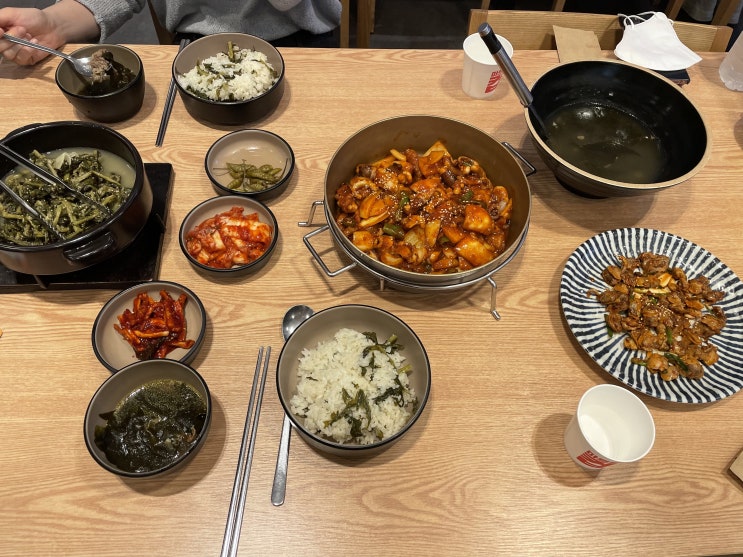  수원 롯데몰 맛집 미스터시래기, 쇼핑하고 건강식으로 체력충전