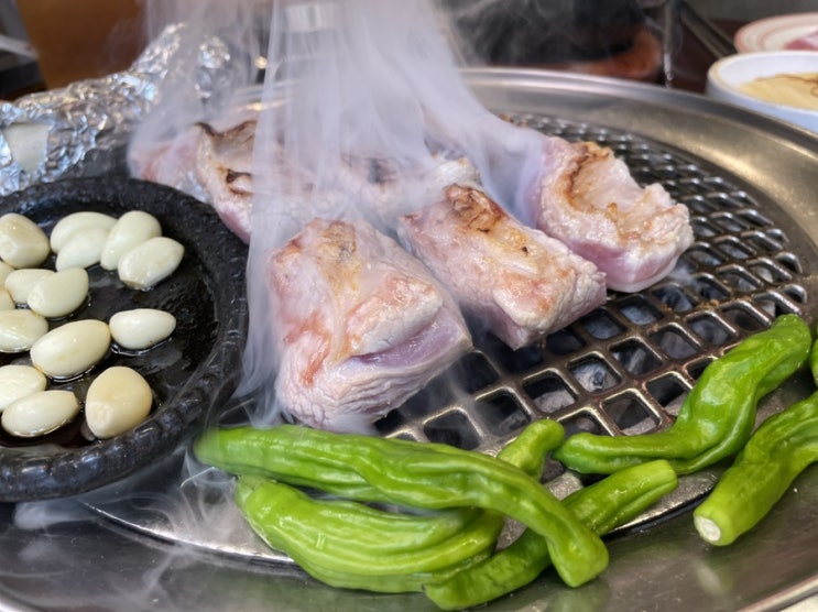  정가브리살 생고기 완전 맛집, 꽈리고추구이는 덤, 게다가 물밀면 맛집 ‘동래정 본점’ _ 영등포/영등포 구청 맛집
