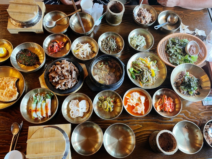 남양주 화도읍 금남리 한정식 맛집(정식 가격변동있음) / 햇빛촌