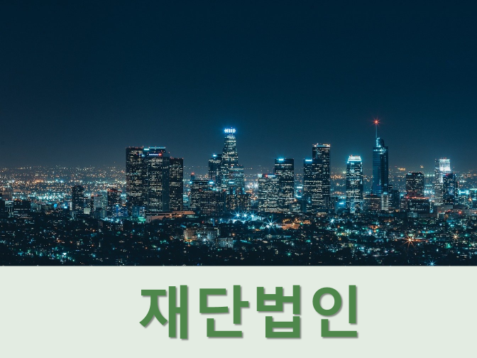  재단법인 설립 기준, 목적사업 및 재산출연