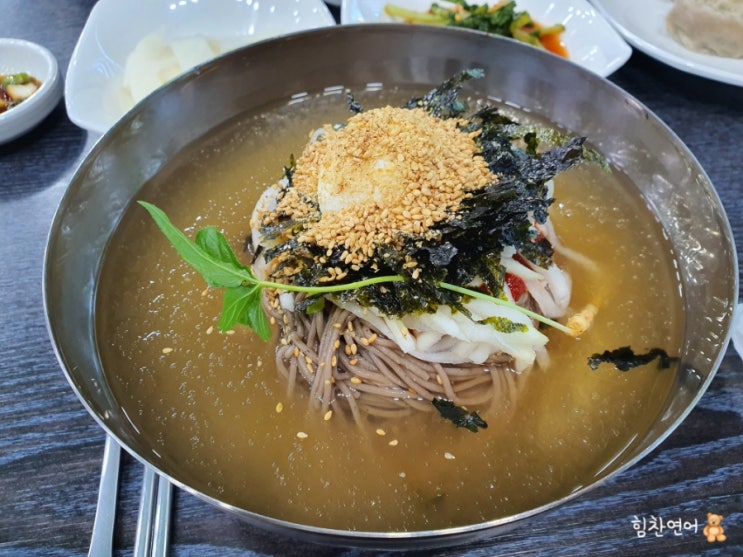  유량동 맛집 태조산 시골막국수