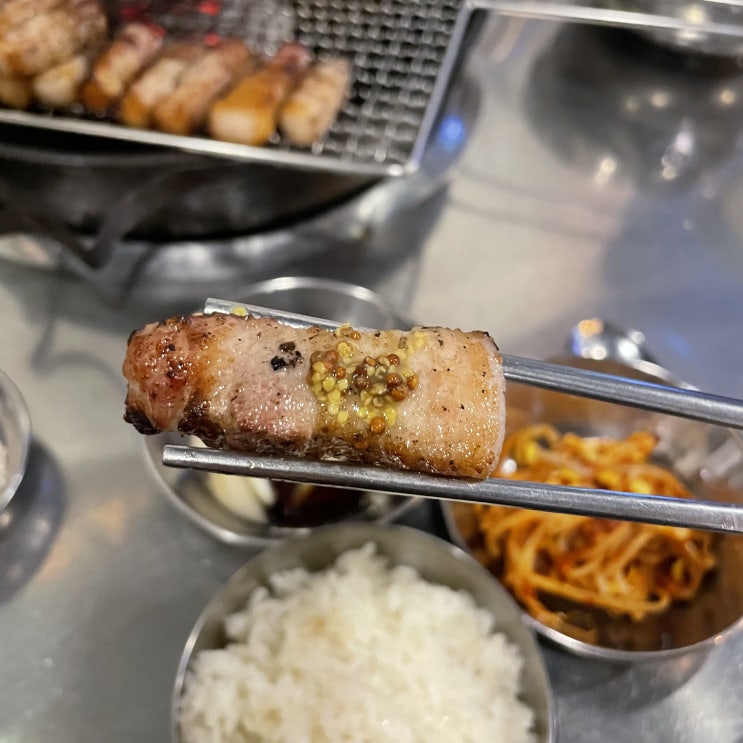  현풍 삼겹살 구워주는 곳 박대박왕소금구이
