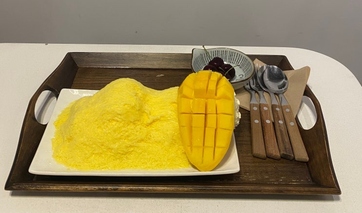  [청주 남이면 카페] 스퀘어 카페 - 망고 빙수 맛집!