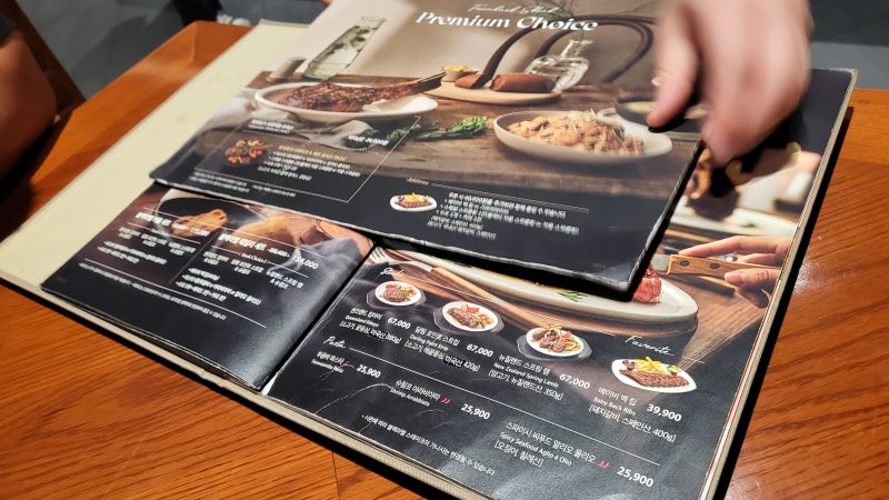 아웃백 토마호크 스테이크 프리미엄 5