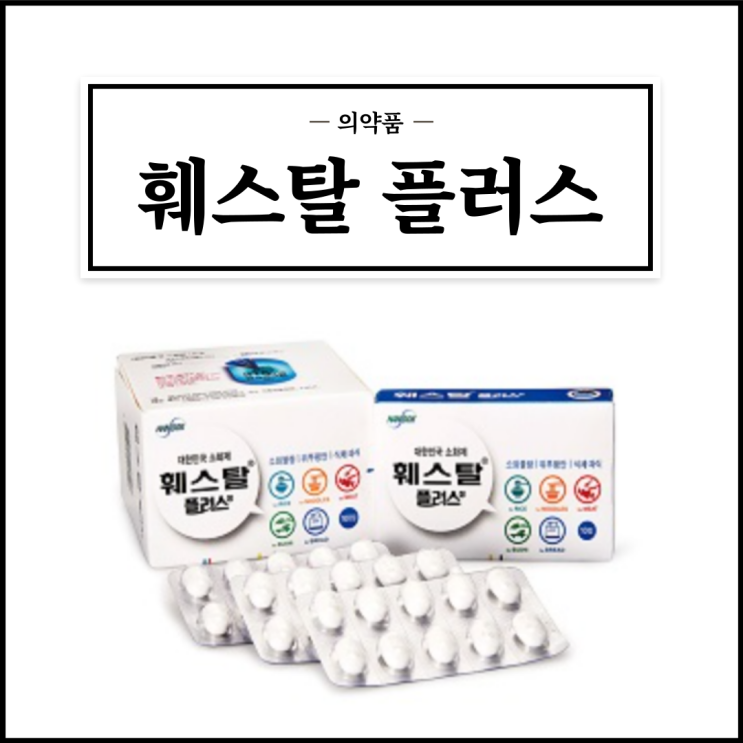  훼스탈 플러스, 효능효과/복용법/부작용/주의사항 등 간단정리