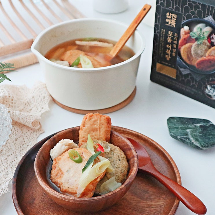  마켓컬리추천템 삼진어묵 프리미엄 일품어묵탕 저녁메뉴로 딱!
