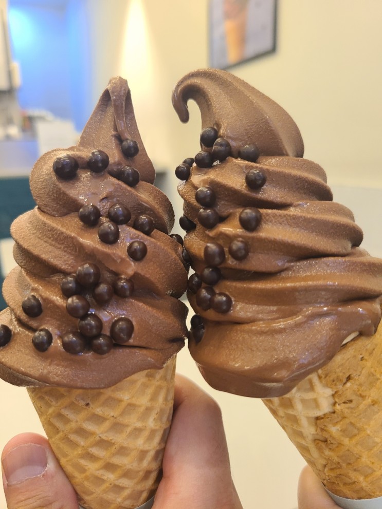[서울-여의도동] 진짜 진하고 맛있는 아이스크림 - 디초콜렛커피 여의도IFC몰점
