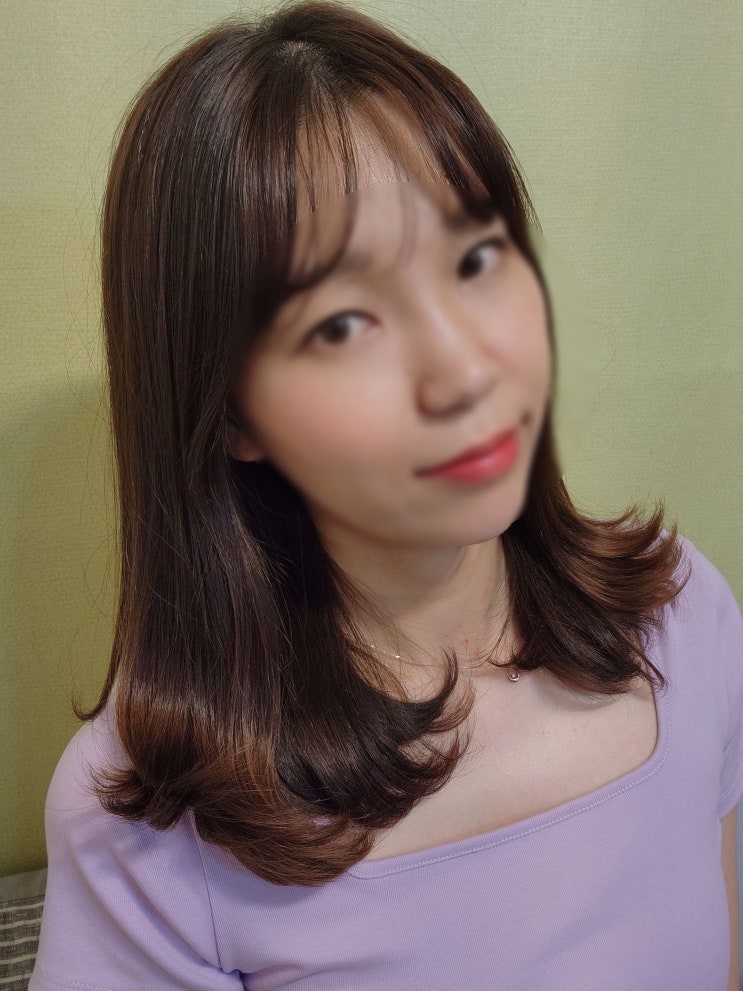  성남미용실/아이디헤어 산성역점 채은쌤 C컬 수제펌 추천해요!
