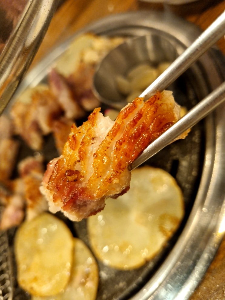  [부산/동래맛집] 웨이팅 필수 온천천 석정갈비 후기 (feat. 씨트론과자점, 우암동 도시숲 야경 /내돈내산)