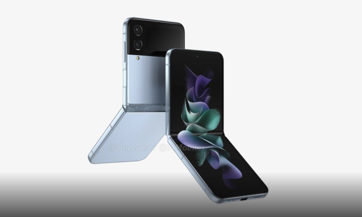 삼성 갤럭시 Z 플립 4 컬러 종류와 디자인 공식 렌더링 공개 유출 Galaxy Z Flip4