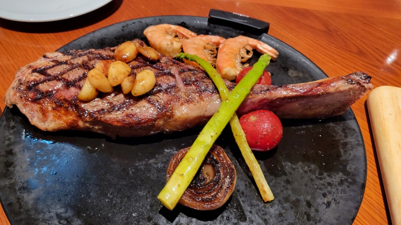 아웃백 토마호크 스테이크 프리미엄 10